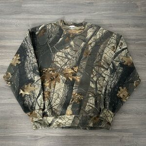 Vintage Jerzees Realtree Camo Crewneck Sweatshirt